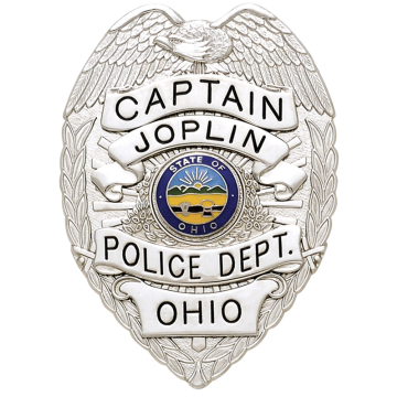 Smith & Warren S91M Eagle Top Badge with Applied Panels (3-3/8" x 2-3/8")