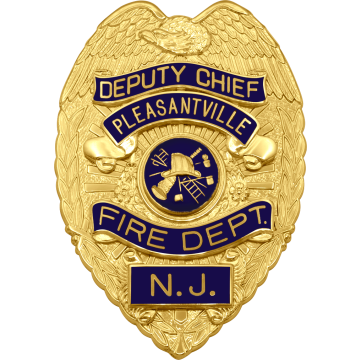 Smith & Warren S91R Reverse Enamel Eagle Top Badge (3-3/8" x 2-3/8")