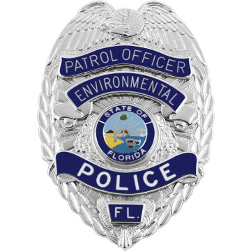 Smith & Warren S92R Eagle Top Badge with Reverse Enamel Panels (3-1/4" x 2-1/4")