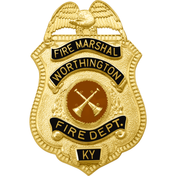 Smith & Warren S94R Eagle Top Shield Badge with Reverse Enamel Panels (3" x 2")