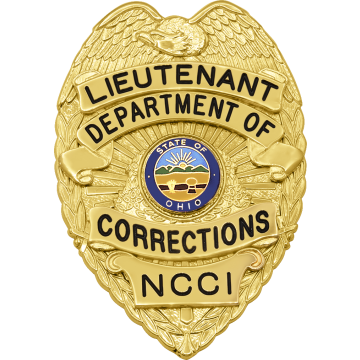 Smith & Warren S98 Eagle Top Badge with Applied Panels (3-3/8" x 2-3/8")