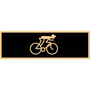 Smith & Warren SAB3_104 Bike Patrol Service Award Bar (1-3/8" x 3/8")