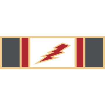 Smith & Warren SAB3_109 Five Section Service Award Bar w/ Lightning Bolt (1-3/8" x 3/8")