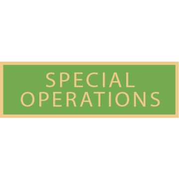 Smith & Warren SAB3_121 Special Operations Service Award Bar (1-3/8" x 3/8")