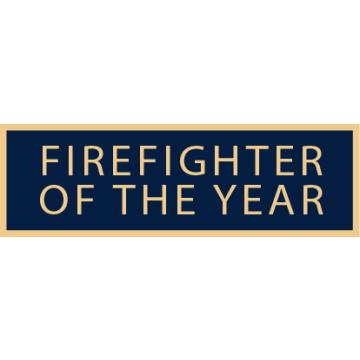 Smith & Warren SAB3_128 Firefighter of the Year Service Bar (1-3/8" x 3/8")