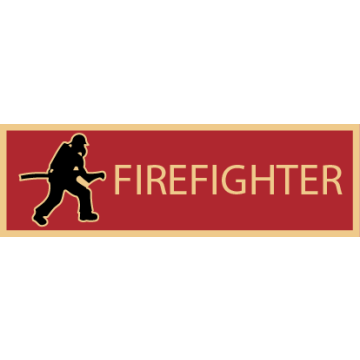 Smith & Warren SAB3_147 Firefighter Service Award Bar (1-3/8" x 3/8")
