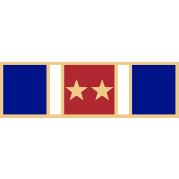 Smith & Warren SAB3_158 Five Section Service Award Bar with 2 Stars (1-3/8" x 3/8")