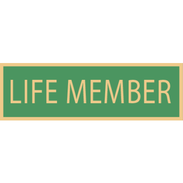 Smith & Warren SAB3_166 Life Member Service Award Bar (1-3/8" x 3/8")