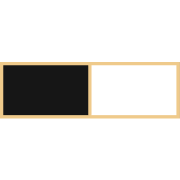 Smith & Warren SAB3_19 Two Section Service Award Bar (1-3/8" x 3/8")