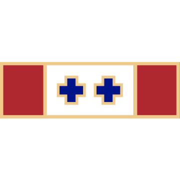 Smith & Warren SAB3_192 EMS Years of Service Award Bar with 2 Crosses (1-3/8" x 3/8")