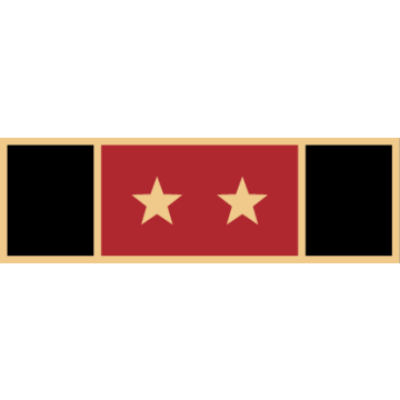 Smith & Warren SAB3_202 Three Section Years of Service Bar w/ 2 Stars (1-3/8" x 3/8")