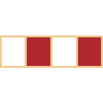 Smith & Warren SAB3_205 Four Section Service Award Bar (1-3/8" x 3/8")