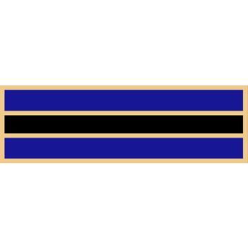 Smith & Warren SAB3_22 Three Section Thin Line Mourning Bar (1-3/8" x 3/8")