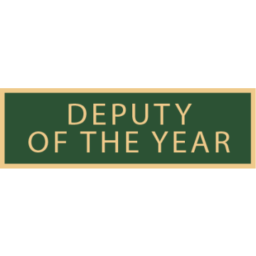 Smith & Warren SAB3_222 Deputy of The Year Service Award Bar (1-3/8" x 3/8")