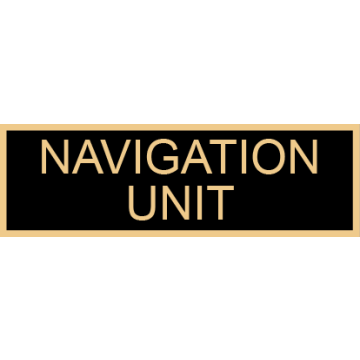 Smith & Warren SAB3_288 Navigation Unit Service Award Bar (1-3/8" x 3/8")