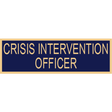 Smith & Warren SAB3_292 Crisis Intervention Officer Service Bar (1-3/8" x 3/8")