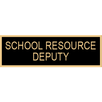 Smith & Warren SAB3_362 School Resource Deputy Service Award Bar (1-3/8" x 3/8")