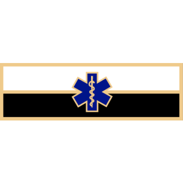 Smith & Warren SAB3_389 Star of Life 2-Section Service Award Bar (1-3/8" x 3/8")
