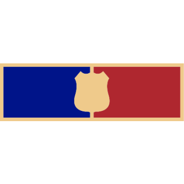 Smith & Warren SAB3_390 Two Section Service Bar with Shield (1-3/8" x 3/8")