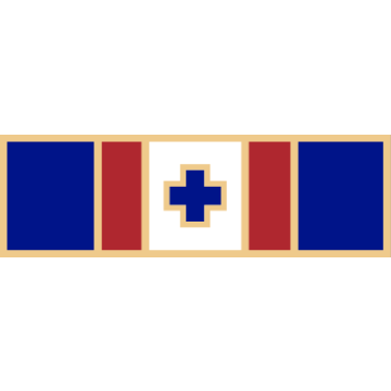 Smith & Warren SAB3_40 Five Section Service Award Bar with Cross (1-3/8" x 3/8")