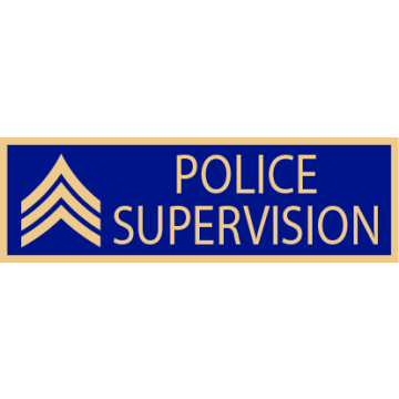 Smith & Warren SAB3_404 Police Supervision Service Bar with Chevron (1-3/8" x 3/8")