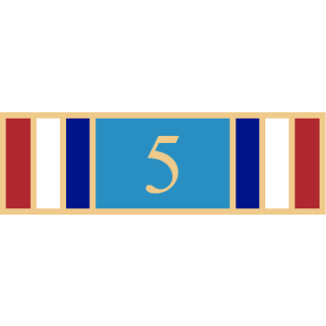 Smith & Warren SAB3_411 Five Years of Service Award Bar (1-3/8" x 3/8")