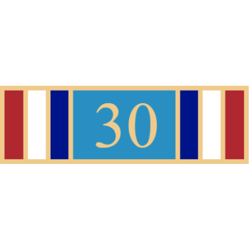 Smith & Warren SAB3_430 Thirty Years of Service Award Bar (1-3/8" x 3/8")