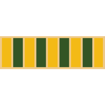 Smith & Warren SAB3_45 Nine Section Service Award Bar (1-3/8" x 3/8")