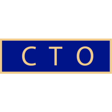 Smith & Warren SAB3_470 CTO Service Award Bar (1-3/8" x 3/8")