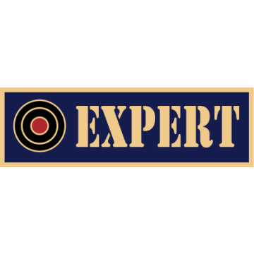 Smith & Warren SAB3_477 EXPERT with Target Service Award Bar (1-3/8" x 3/8")