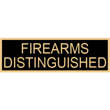 Smith & Warren SAB3_480 Firearms Distinguished Service Award Bar (1-3/8" x 3/8")
