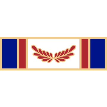 Smith & Warren SAB3_485 Five Section Service Award Bar with Wreath (1-3/8" x 3/8")