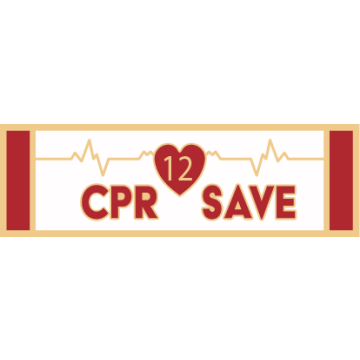 Smith & Warren SAB3_525 - 12th CPR Save Service Award Bar (1-3/8" x 3/8")