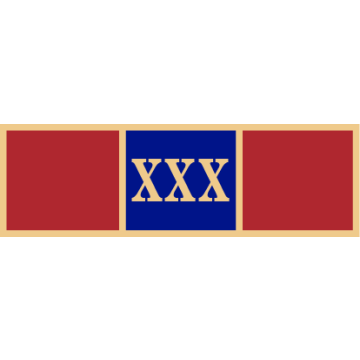 Smith & Warren SAB3_55 Three Section Thirty Years of Service Award Bar (1-3/8" x 3/8")