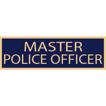 Smith & Warren SAB3_557 Master Police Officer Service Award Bar (1-3/8" x 3/8")