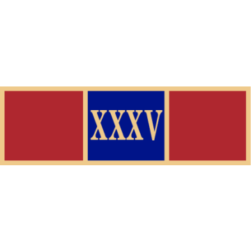 Smith & Warren SAB3_56 Three Section Thirty-Five Years of Service Award Bar (1-3/8" x 3/8")