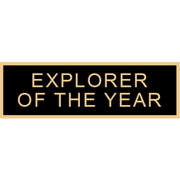 Smith & Warren SAB3_569 Explorer of the Year Service Award Bar (1-3/8" x 3/8")