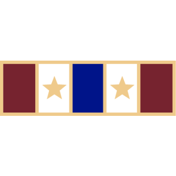 Smith & Warren SAB3_575 Five Section Service Award Bar with 2 Stars (1-3/8" x 3/8")