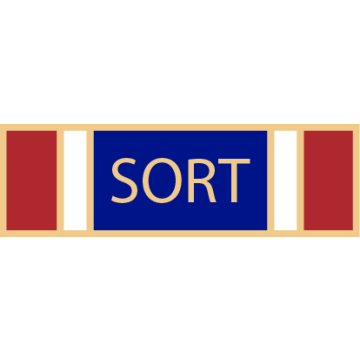 Smith & Warren SAB3_589 Five Section SORT Service Award Bar (1-3/8" x 3/8")