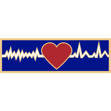 Smith & Warren SAB3_600 Life Saving / CPR Service Award Bar