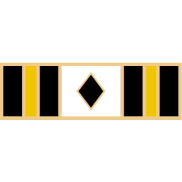 Smith & Warren SAB3_608 Seven Section Service Award Bar with Diamond (1-3/8" x 3/8")