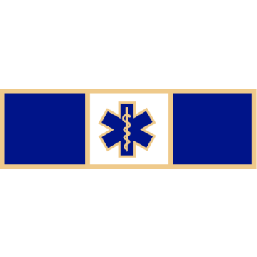 Smith & Warren SAB3_72 Three Section EMS Star of Life Service Award Bar (1-3/8" x 3/8")
