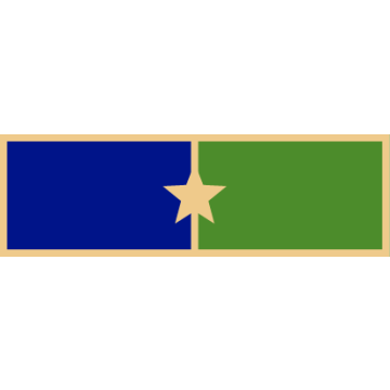 Smith & Warren SAB3_85 Two Section Years of Service Bar w/ One Star (1-3/8" x 3/8")