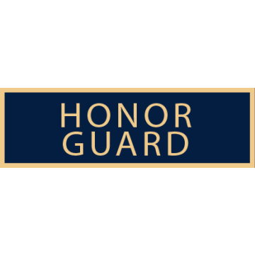 Smith & Warren SAB3_98 One Section Honor Guard Service Award Bar (1-3/8" x 3/8")