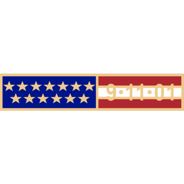 Smith & Warren SAB7_62 9/11 American Flag Bar (1-7/8" x 3/8")