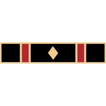 Smith & Warren SAB7_67 Five Section Service Award Bar with Diamond (1-7/8" x 3/8")