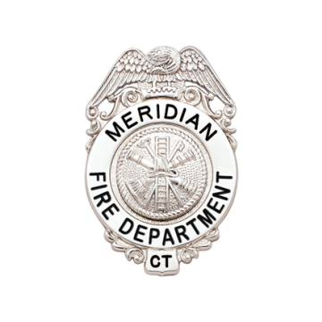 Smith & Warren SB1055 Circle Panel Shield with Eagle (2-3/8" x 1.563")