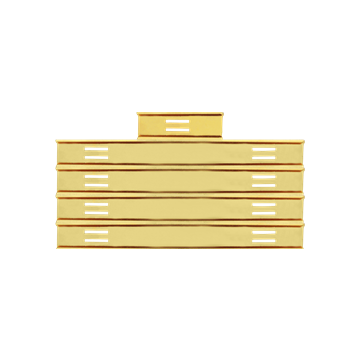 Blackinton SB13-B Commendation Bar 3/8" Slide Holder