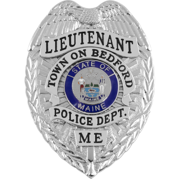 Smith & Warren SB1901J Eagle Top Badge with Applied Panels (3-1/8" x 2-1/4")