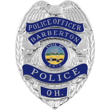 Smith & Warren SB1901R Eagle Top Badge with Reverse Enamel Panels (3-1/8" x 2-1/4")